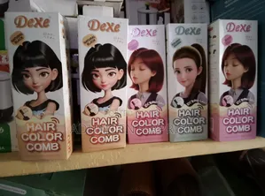 Hair Color With Comb