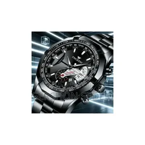 Men's Waterproof Analog Quartz Watch – Large Face