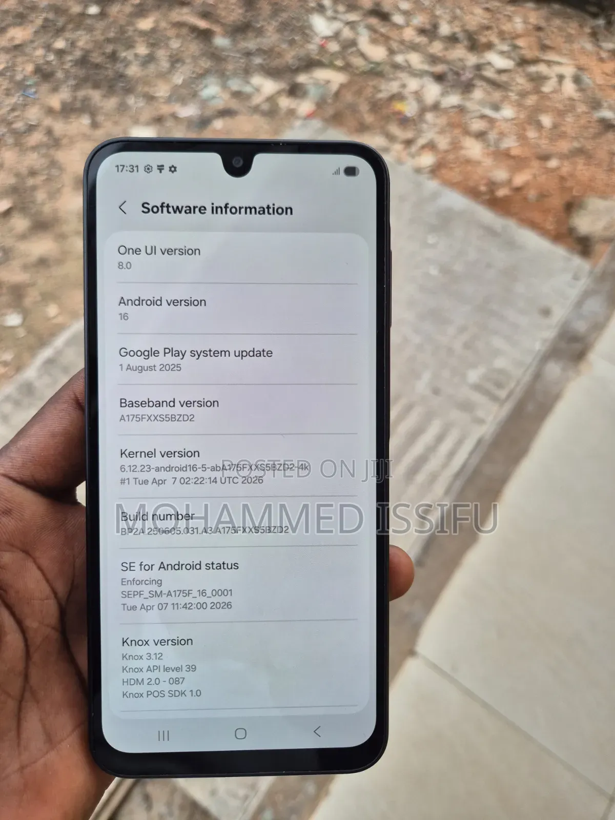 Samsung Galaxy A17 256 GB Black