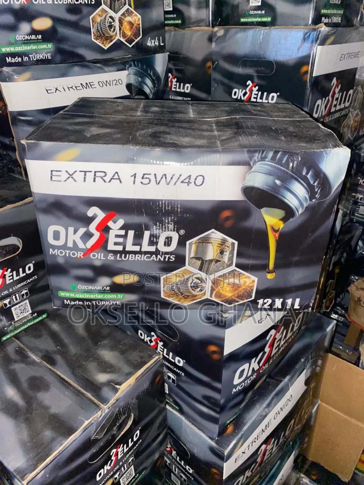 Oksello 15w-40 ( 200L,5L,4L,1L)