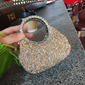 Luxury-Style Rhinestone Mini Bag