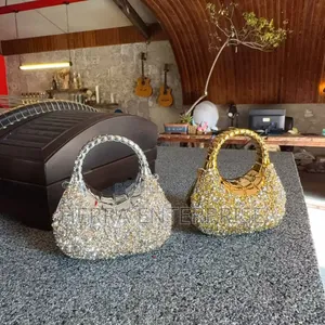 Luxury-Style Rhinestone Mini Bag