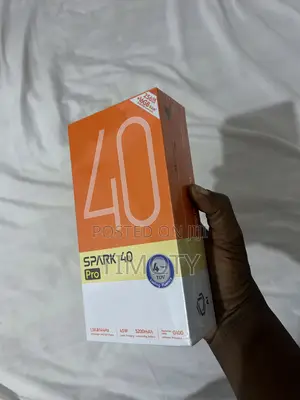 New Tecno Spark 40 Pro 256 GB Black