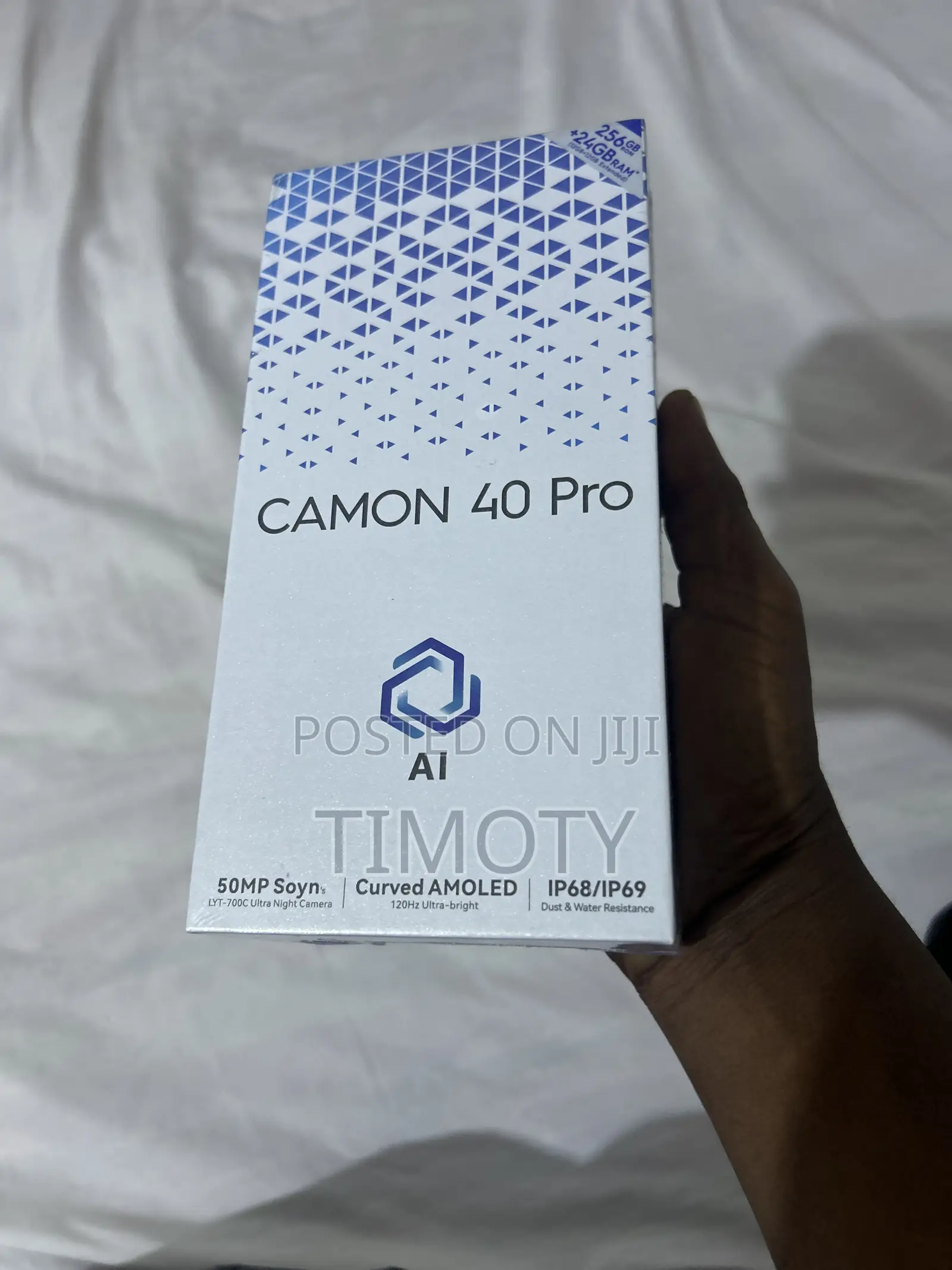 New Tecno Camon 40 Pro 4G 256 GB Black
