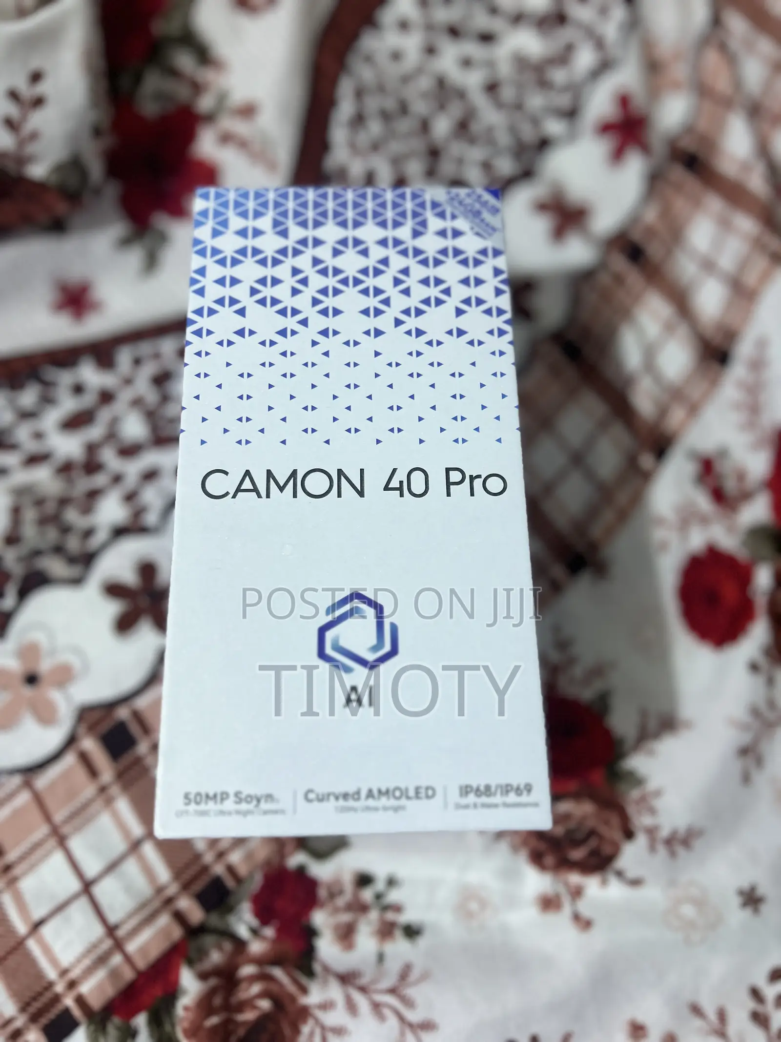New Tecno Camon 40 Pro 4G 256 GB Black