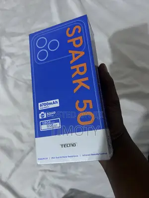 New Tecno Spark 50 128 GB Black