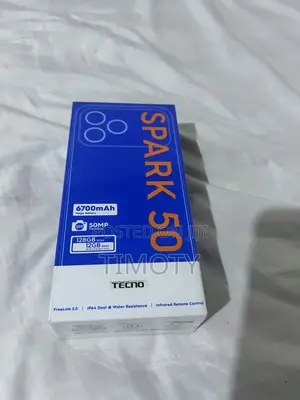 New Tecno Spark 50 128 GB Black