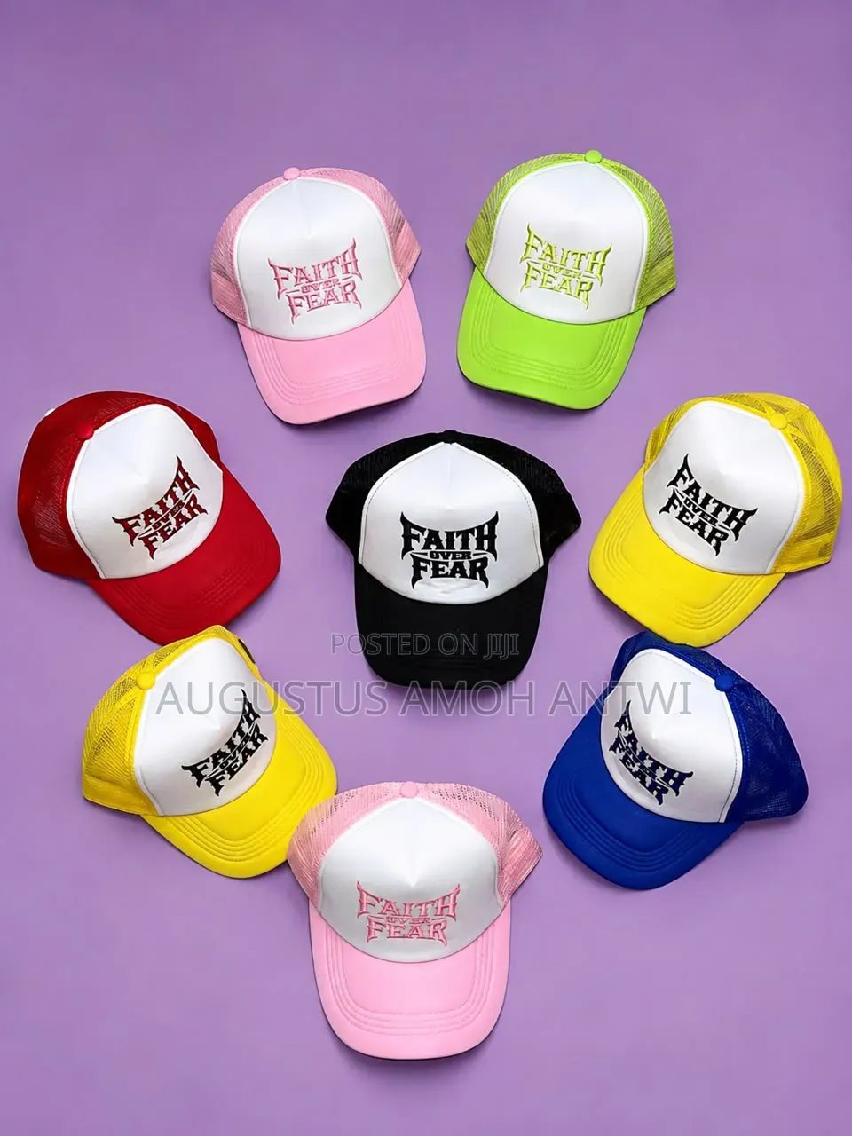 Faith Over Fear Caps