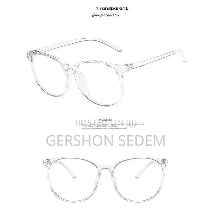 Unisex Anti Blue Light Glasses - Transparent (UV400 Protection)