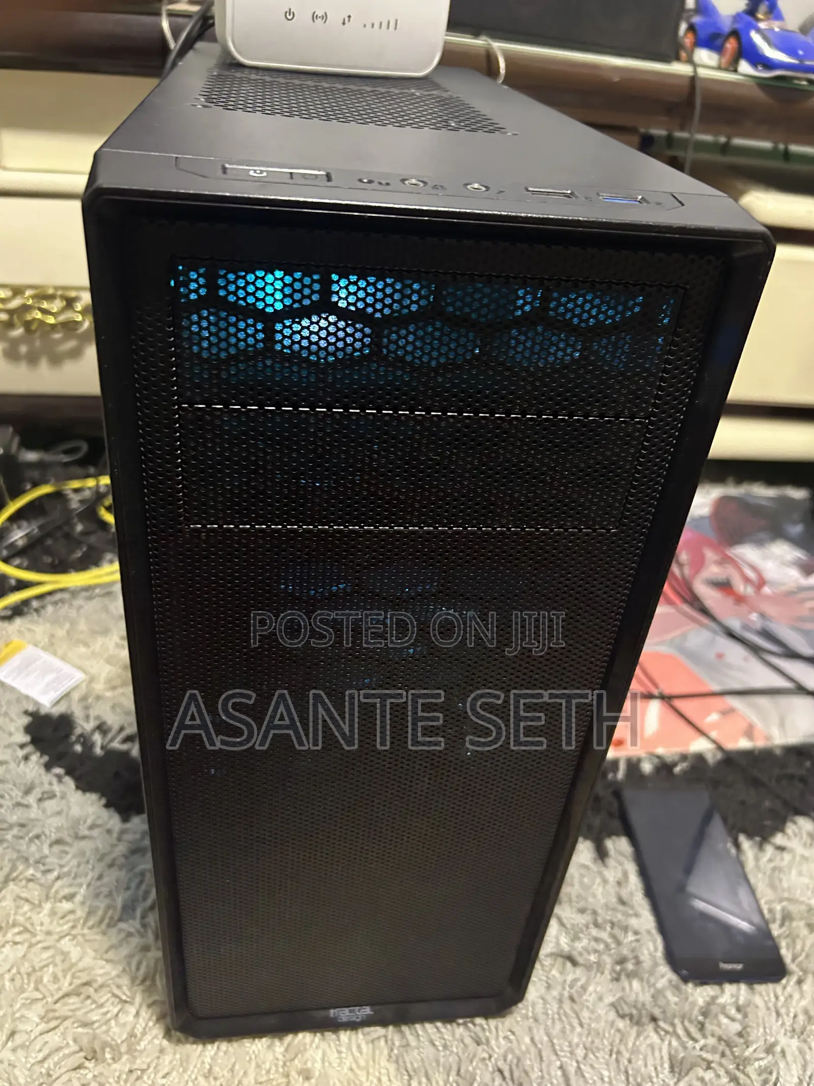 Original Big Fractal Design G Home PC Case Only Fiberglass Side Panel