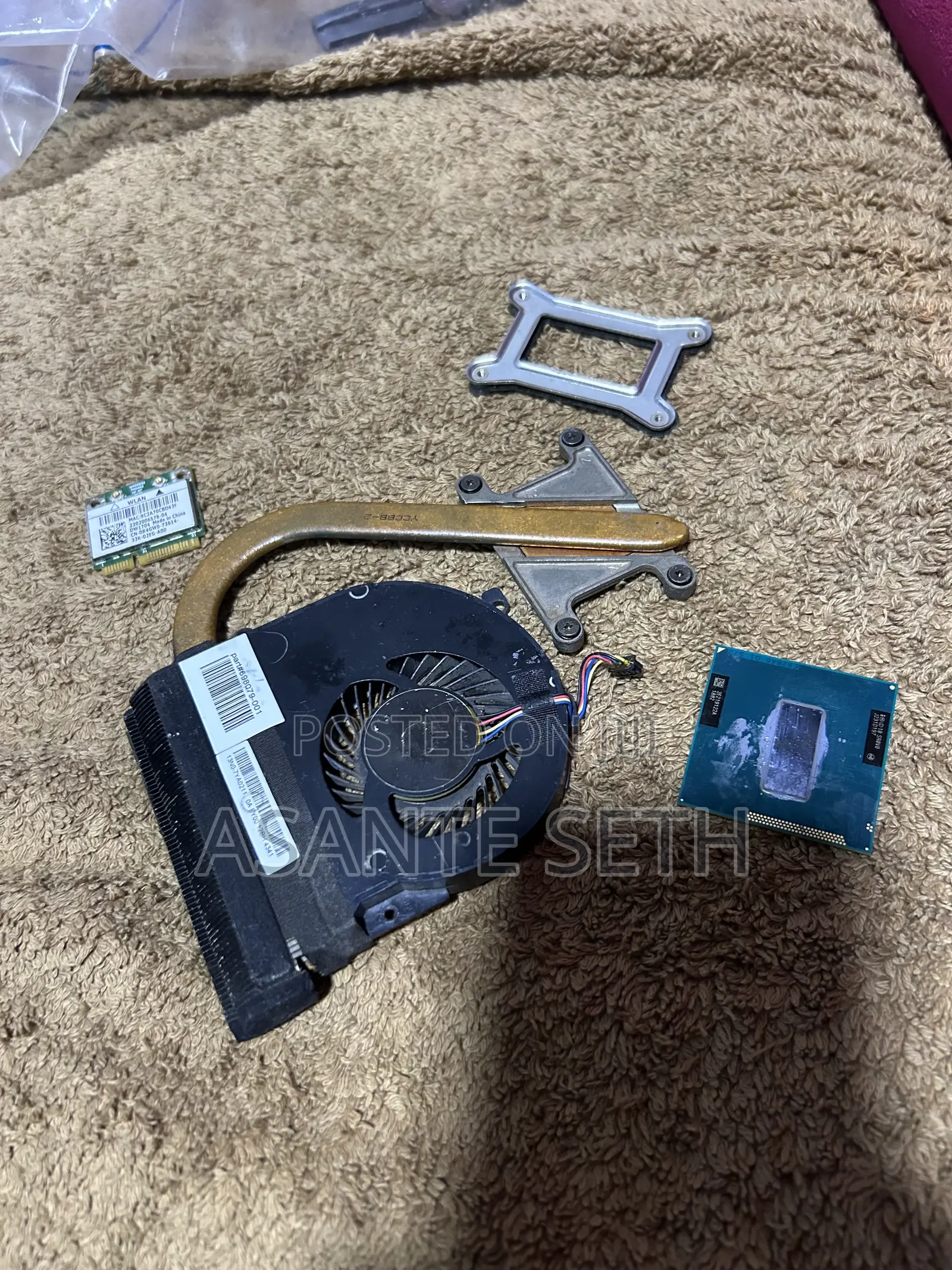 Intel Core I7 3rd -3632qm Laptop Processors With Fan Cool Zinc
