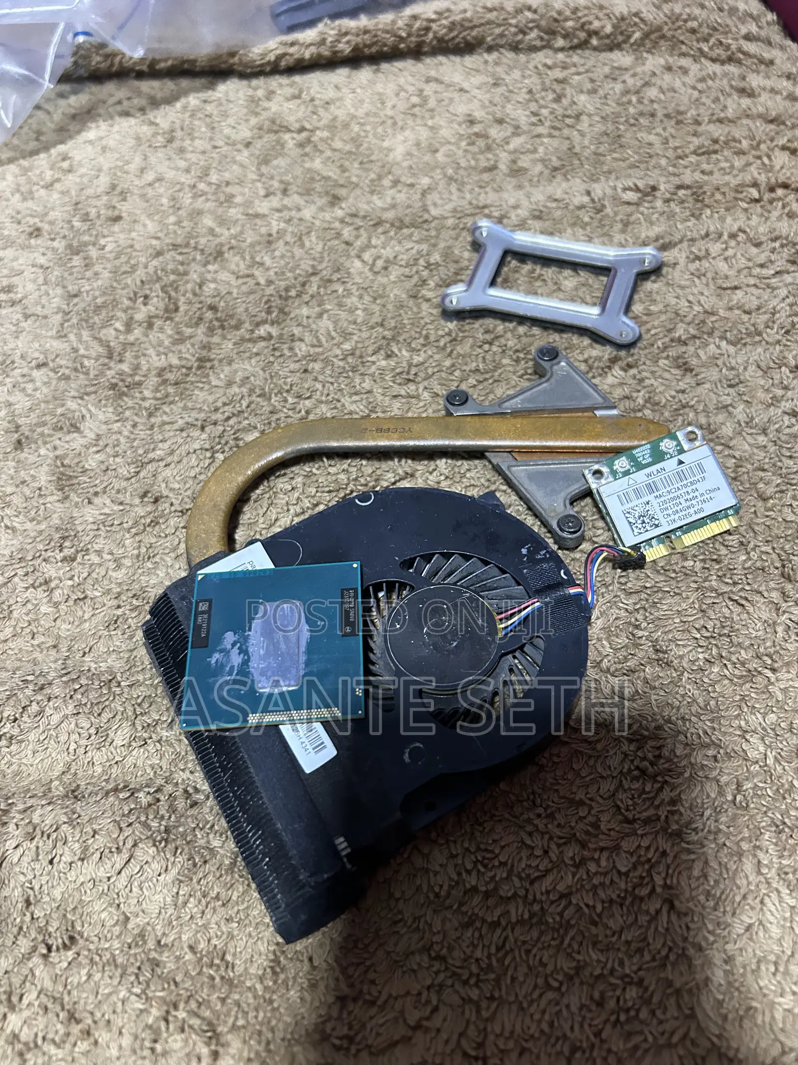 Intel Core I7 3rd -3632qm Laptop Processors With Fan Cool Zinc