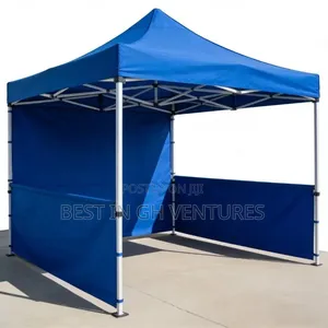 3mx3m Foldable Tent With Back Cover and Side Walls