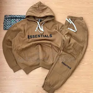 Essentials Unisex Fashion Hoodies Top and Down Set