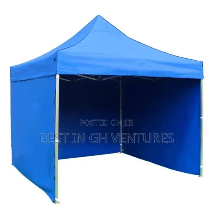10ftx10ft Foldable Tent With 3 Sides Full Cover