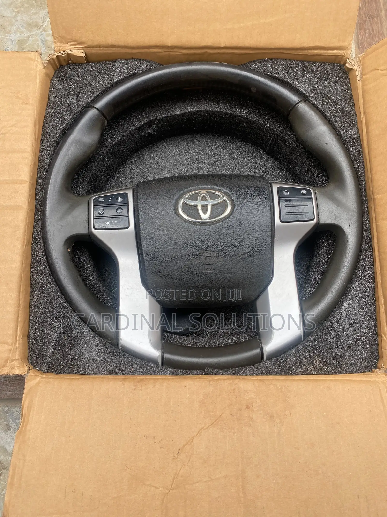 Original Toyota Prado J150 (2015) Multifunction Steering Wheel