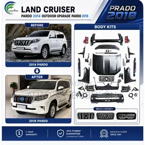 Land Cruiser Prado 2010-2016 Upgraded to 2021 Body Kit