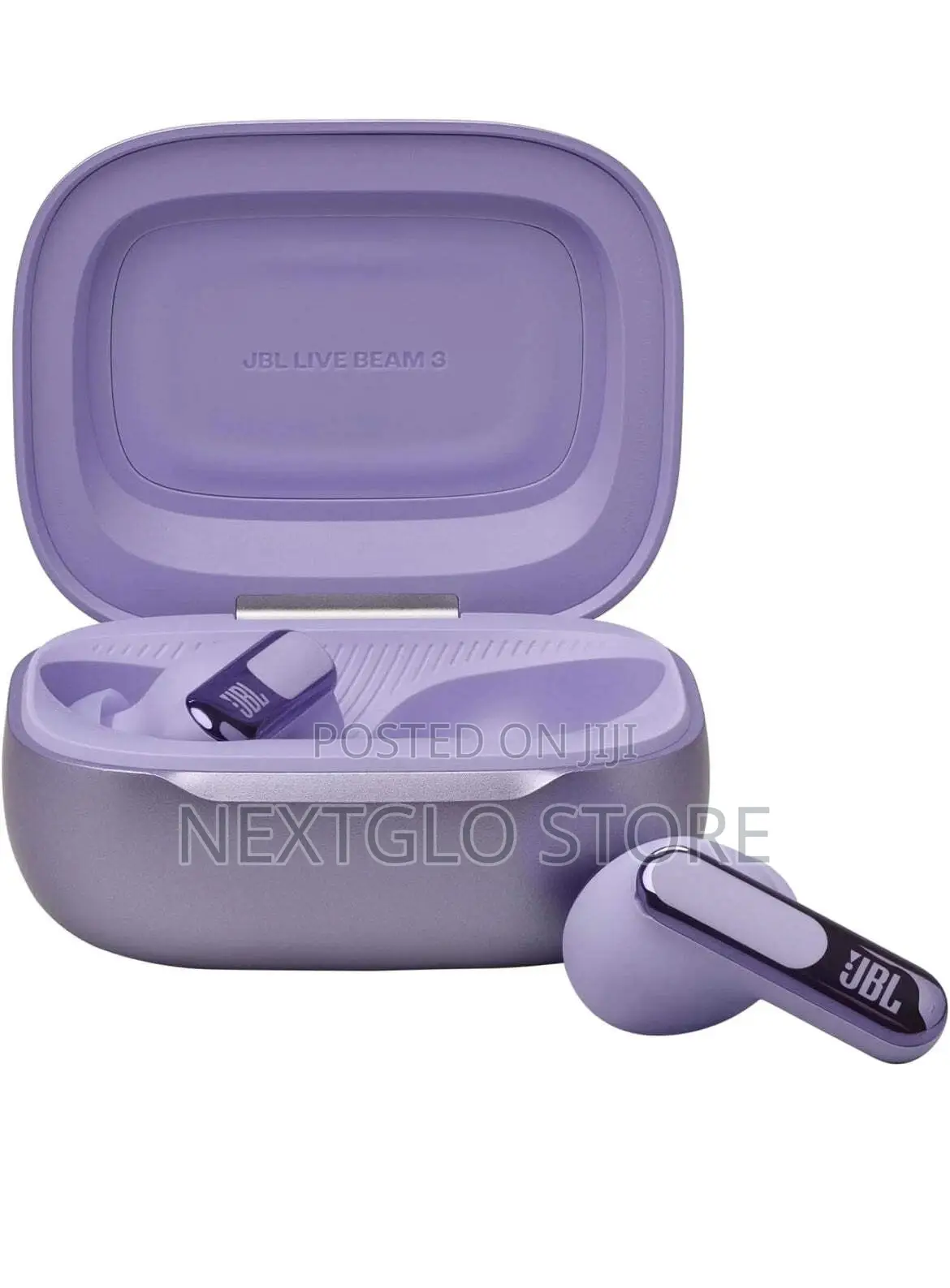 JBL LIVE BEAM 3 True Wireless Noise Cancelling Earbuds - Blue