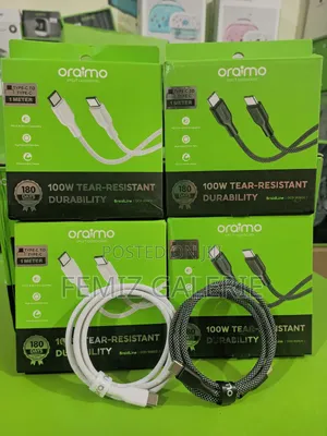 Oraimo BraidLine 100W Type-C Cable