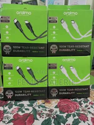 Oraimo BraidLine 100W Type-C Cable