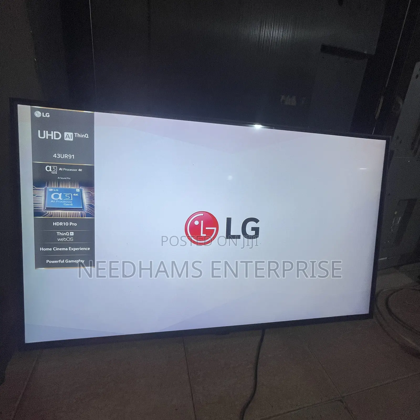 43 Inches LG Edgeless Uhd Smart TV