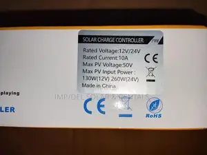 10a PWM Solar Charge Controller With USB 2 Ports