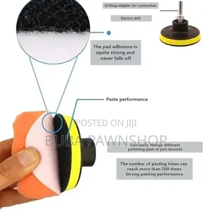 Polishing Pads Kit, Sponge Buffing Pads,Buffer for Car