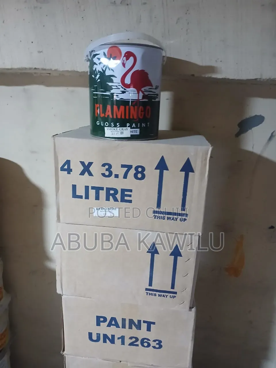 Flamingo Oil Paint