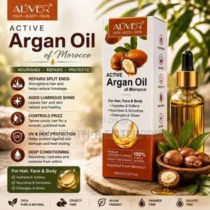 ALIVER Active Argan Oil – Hair, Face Body