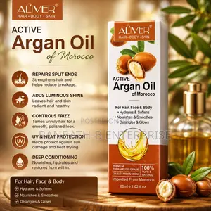 ALIVER Argan Oil for Hair Repair Conditioning