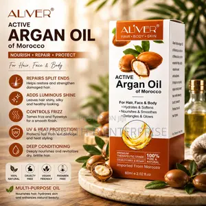 ALIVER Argan Oil for Hair Repair Conditioning