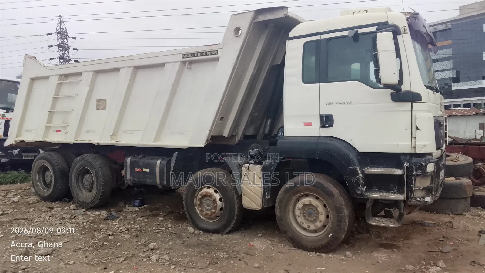 Man Tipper Truck