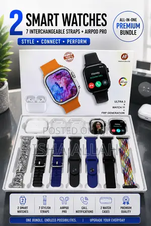All-in-One Ultra Tech Set.2watches.2protector
