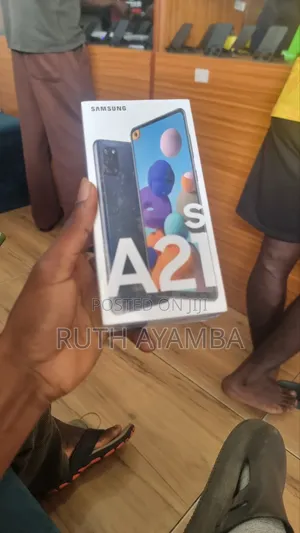New Samsung Galaxy A21s 128 GB Black