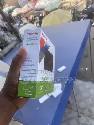 1TB New Toshiba External Drive With USB Cable 3.0