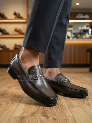 Clark's Executive Men's Dressing Loafer Shoes Coffee Brown