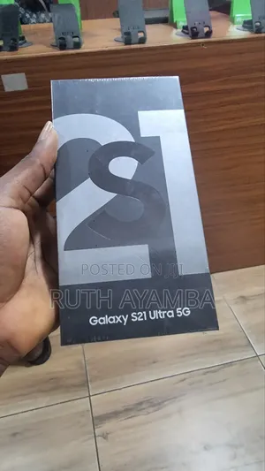 New Samsung Galaxy S21 Ultra 5G 128 GB Black