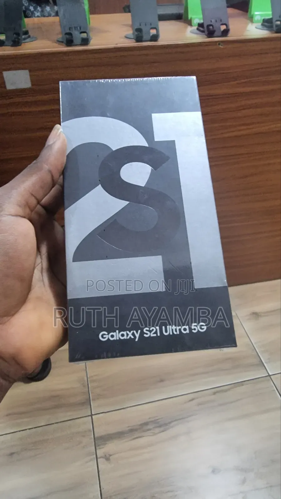 New Samsung Galaxy S21 Ultra 5G 128 GB Black