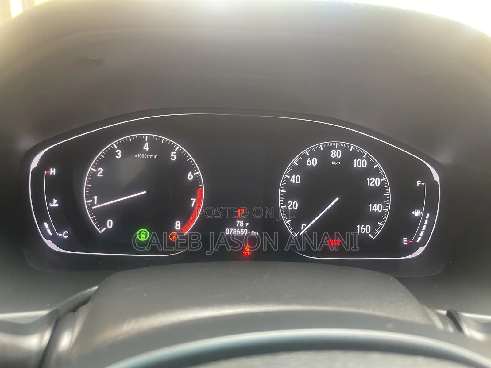 Honda Accord Sport 2018 Blue