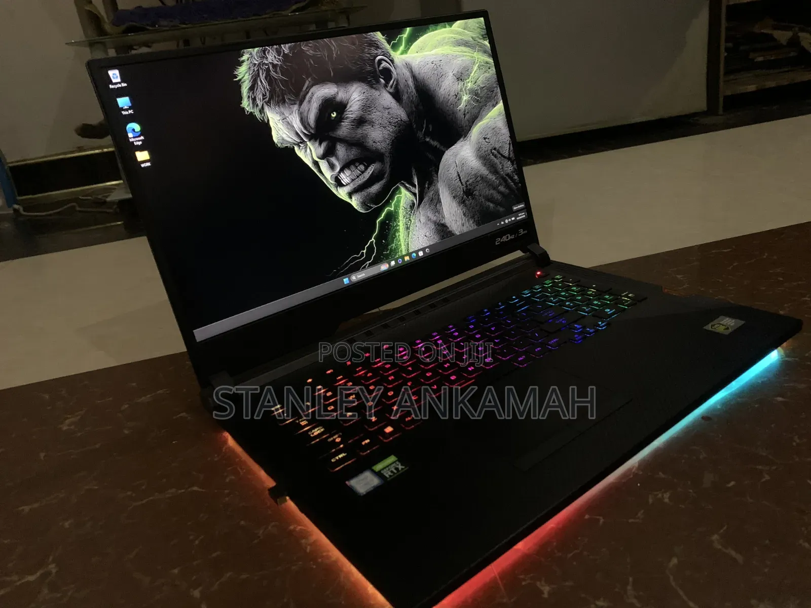 Laptop Asus ROG Strix G731G 16GB Intel Core i7 HDD+SSD 2T