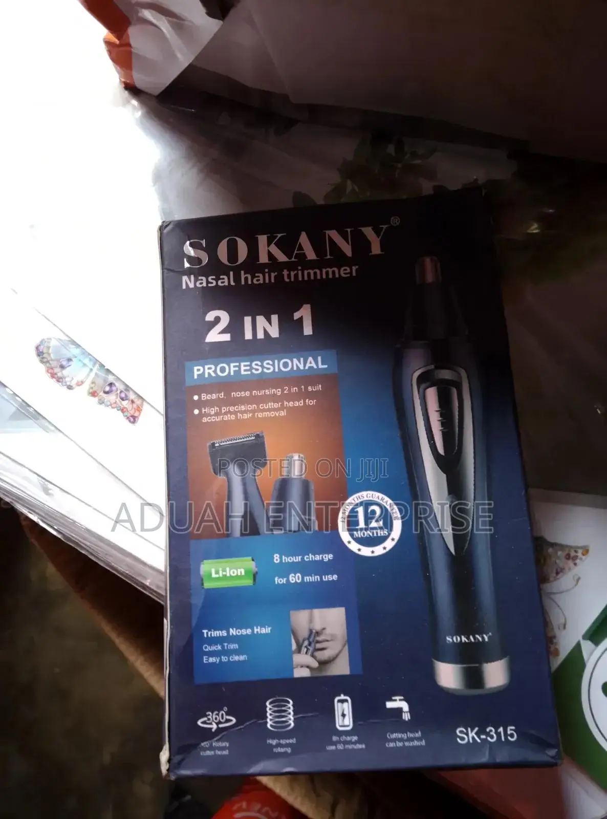 2 in 1 Nose Hair Trimmer