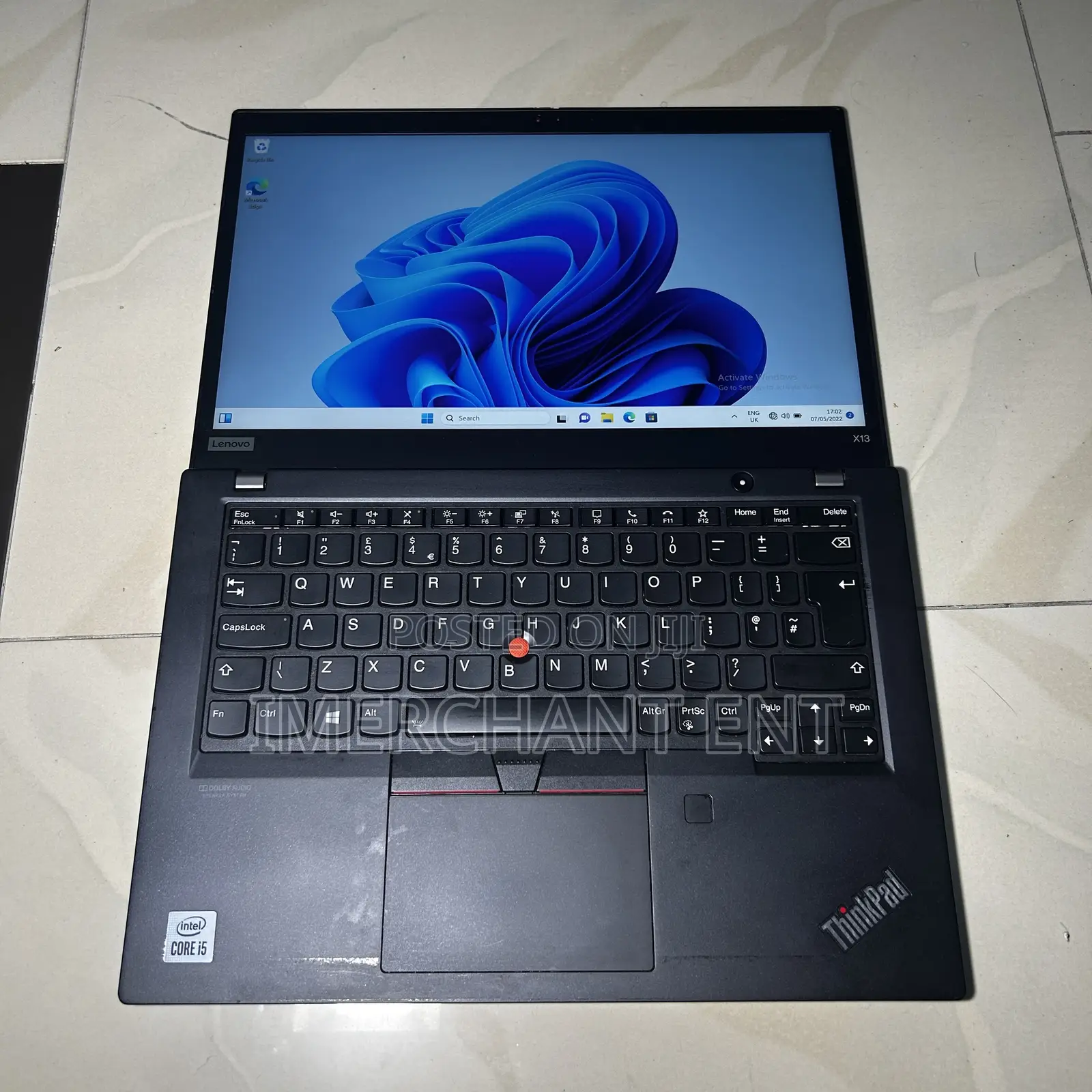 Laptop Lenovo ThinkPad X13 Gen 2 16GB Intel Core i5 SSD 256GB