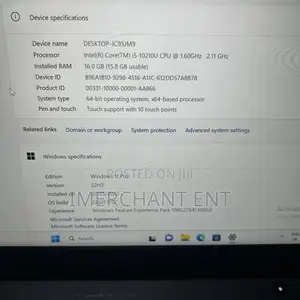 Laptop Lenovo ThinkPad X13 Gen 2 16GB Intel Core i5 SSD 256GB