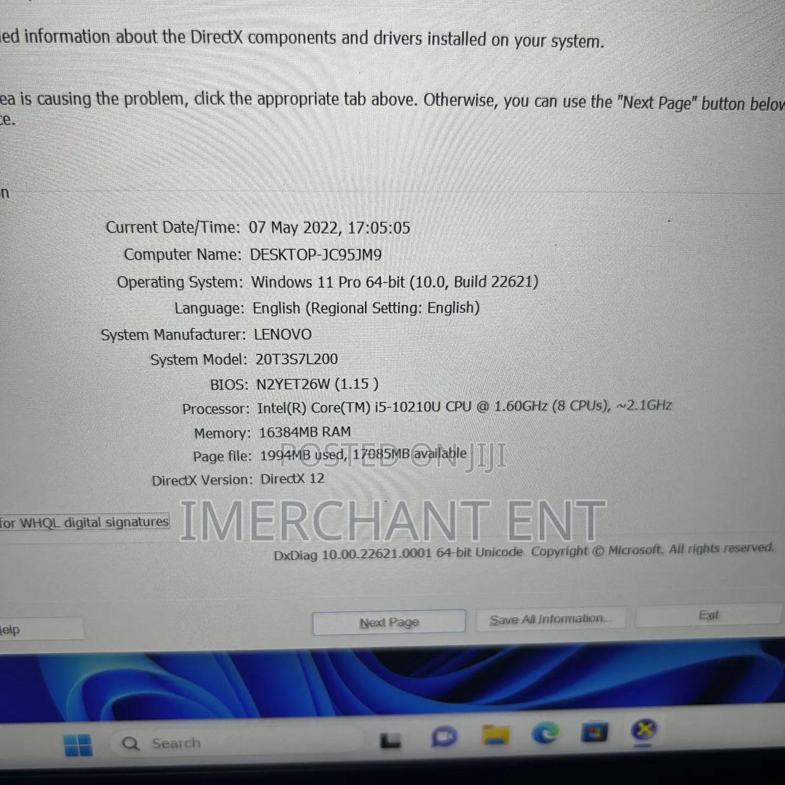 Laptop Lenovo ThinkPad X13 Gen 2 16GB Intel Core i5 SSD 256GB