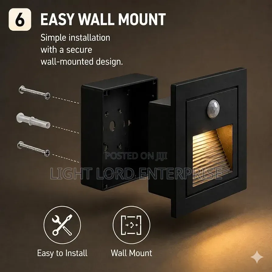 Easy Wall Mount Motion Staircase