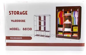 3-Column Storage Wardrobe