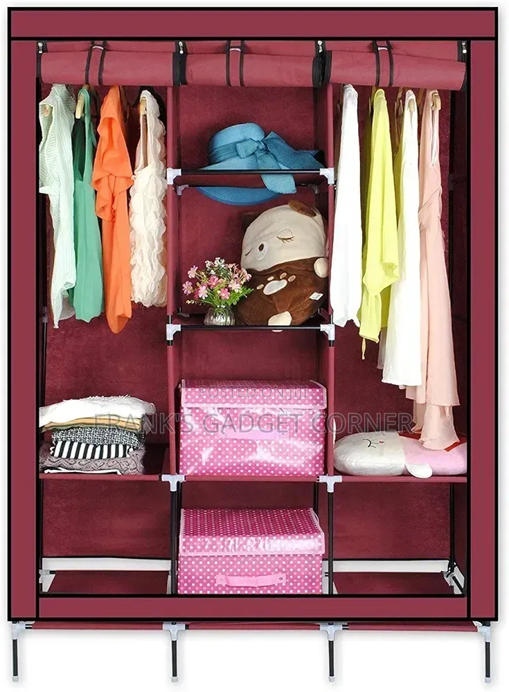 3-Column Storage Wardrobe