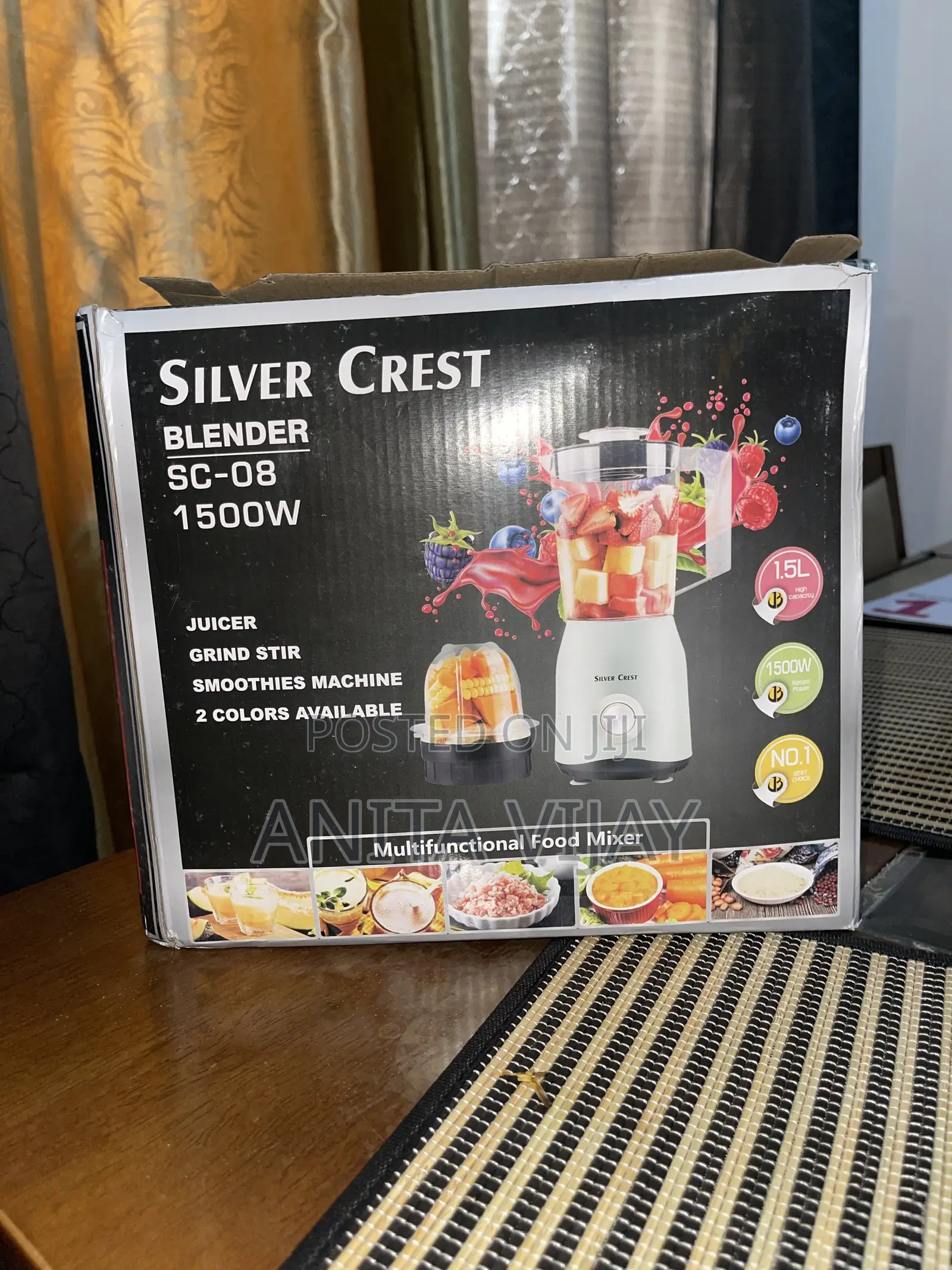 Silver Crest Blender