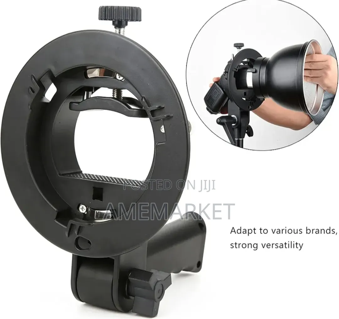 Godox S2 Speedlite S-Type Bracket for Bowens Mount Camera Flash Holder