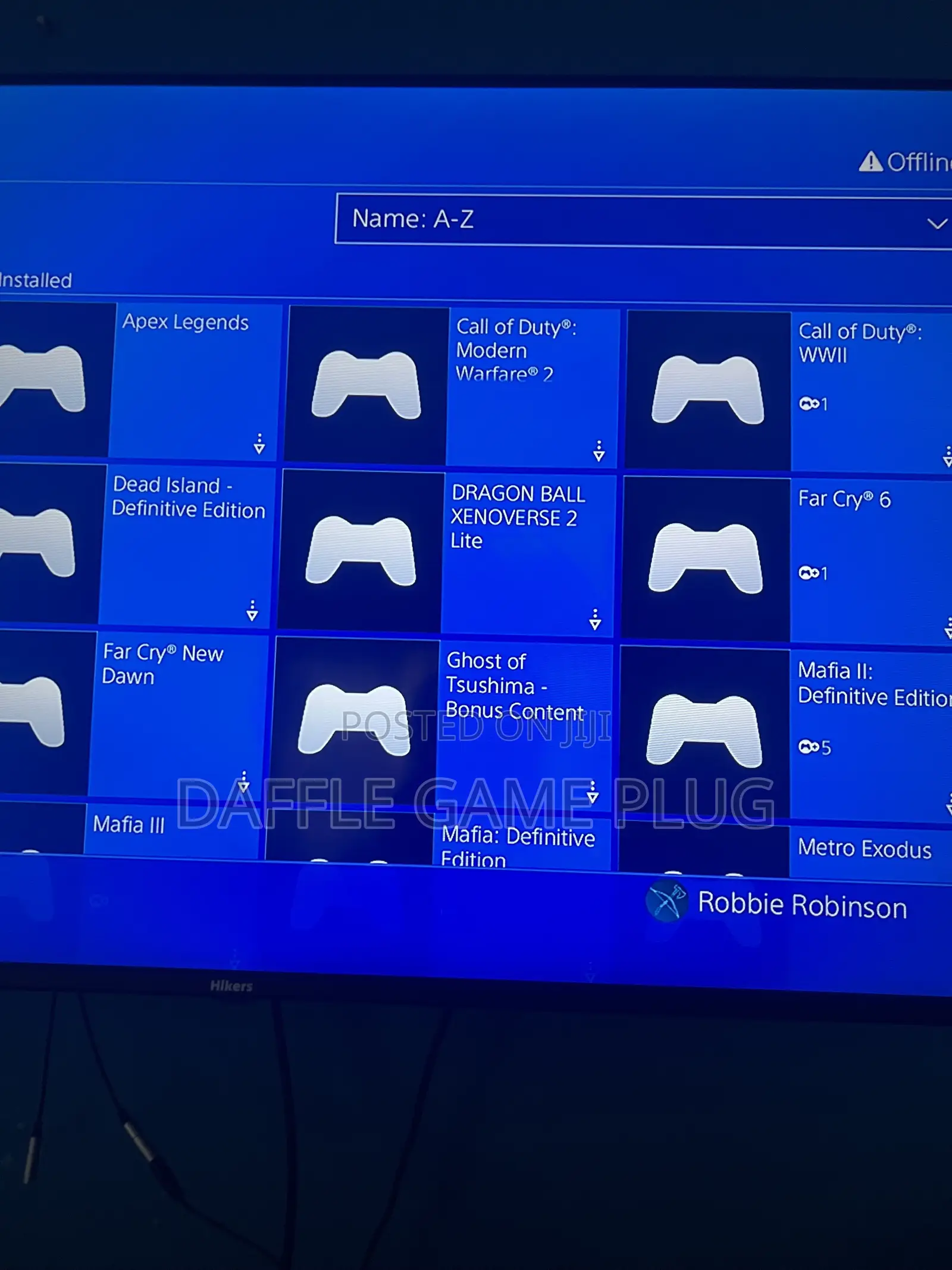 PS4 Pro 1Terabyte With Controller +14Games Installed